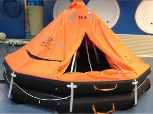 Wholesale CCS/EC/MED standard davit launched inflatable life raft prices from china suppliers