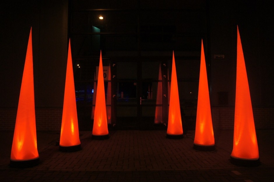 Promotional Inflatable Cone Column , Inflatable Pillar For Party Or Wedding