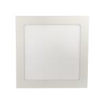 Slim Recessed Square LED Downlight 6W 12W 18W Flat Panel LED Ceiling Light
