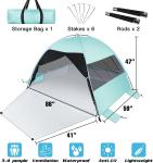 Outdoor Bicycle Storage Room Tent, Bike Cover Storage Outdoor Portable Bicycle