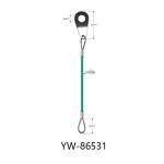 3mm Dia Plastic Covered Steel Wire Lifting Slings For Picture Hanging YW86531