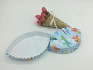 Wholesale PET Film Green Cupcake Wrappers , Light Blue Color Cups Cupcake Liners Dessert Decor from china suppliers