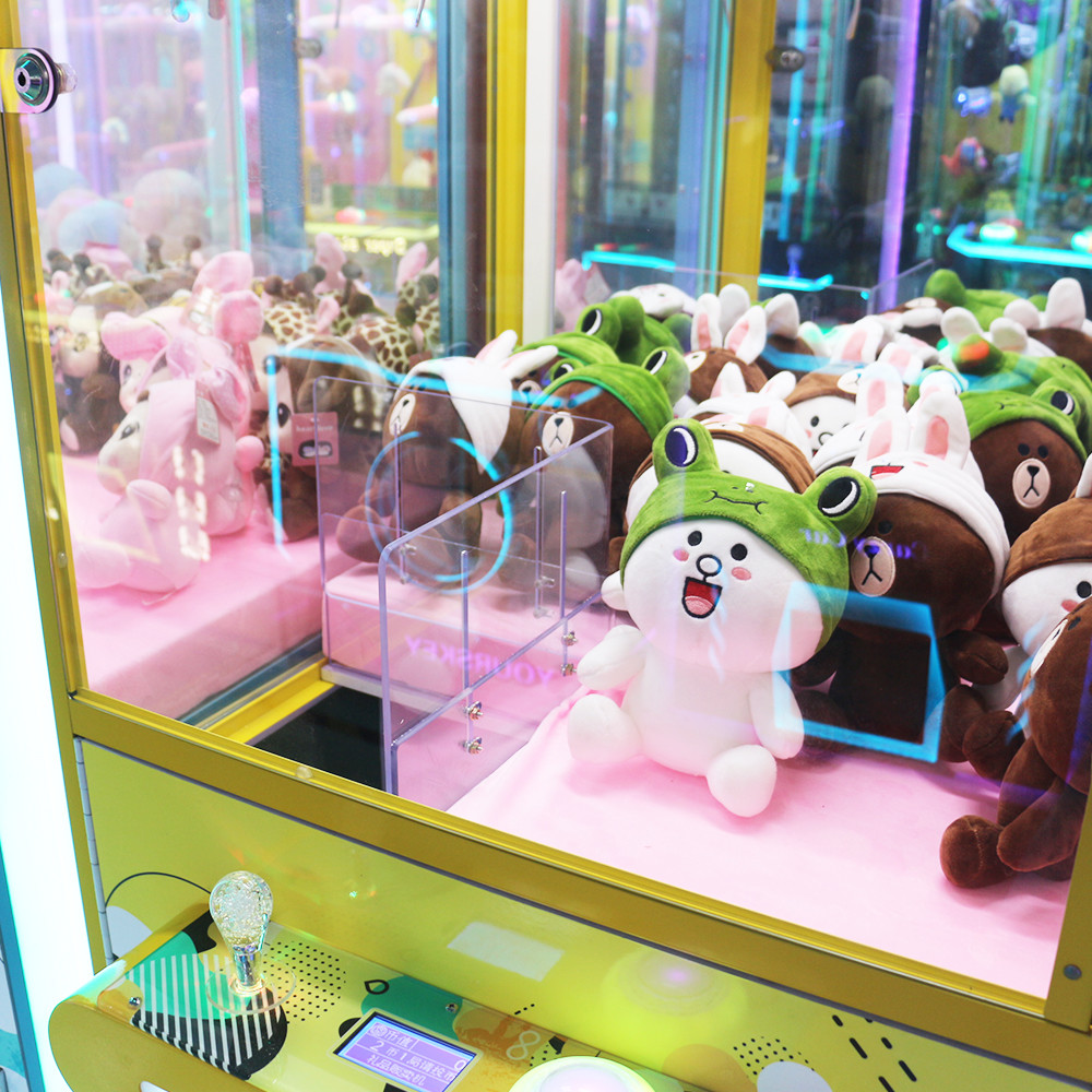 Electronic Coin Operated Claw Machine redemption Toy Cute Gift Available