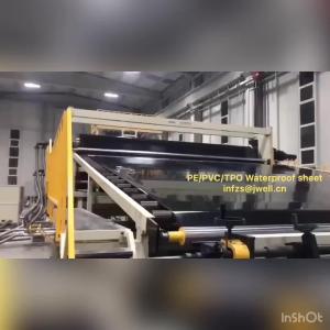 Wholesale Jwell PE Waterproof Sheet Extrusion Line from china suppliers