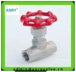 PTFE Seat 200 WOG BSP FNPT Threaded Gate Valve