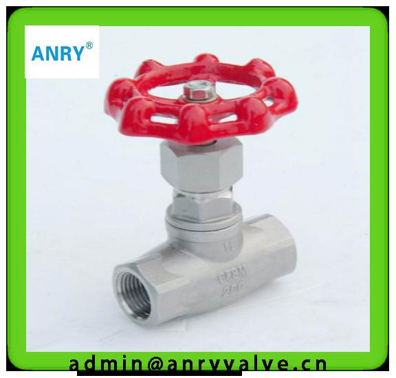 PTFE Seat 200 WOG BSP FNPT Threaded Gate Valve