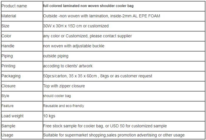thermal cooler bags, food cooler bag, drink cooler bags, customization high quality exhibition non woven bags, cool bag