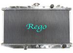 2 Row Aluminum Car Radiators , High Effective Solder Aluminum Radiator
