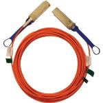 Orange 40GbE QSFP+ Active Optical Mellanox DAC Cable Ethernet MC2210310-015 15M