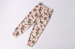 Elastic Waist Womens Camo Jogger Pants 98% Cotton 2% Spandex