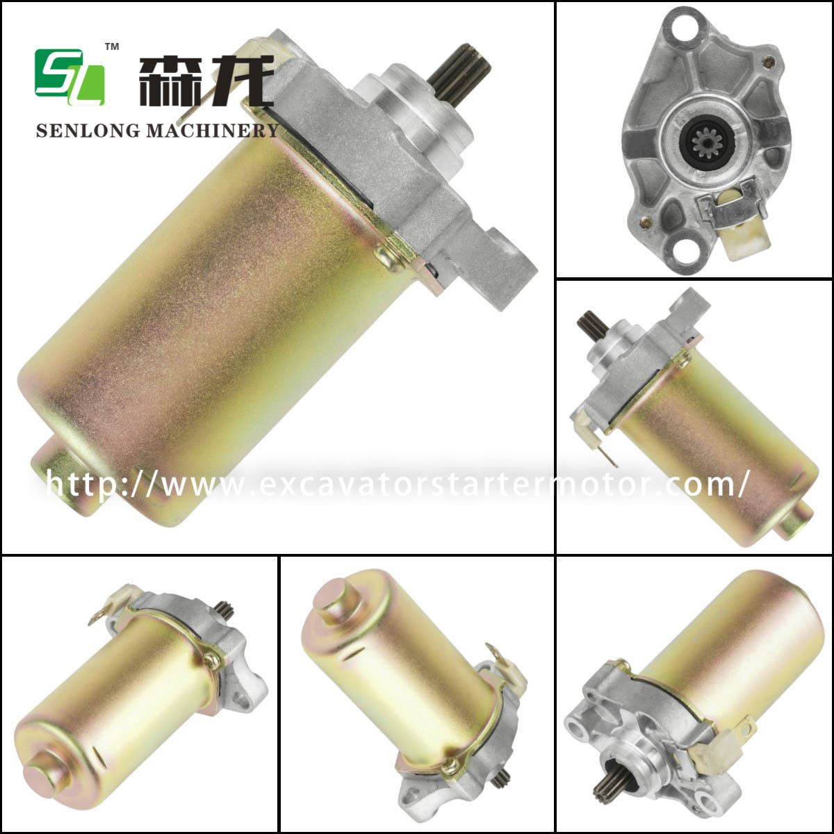 Starter Polaris ZIP50/PIAGGIO 80/LIBERTY 50/CH80 Motorcycle 12V 10T CCW 96921R 31200-GE1-712 31210-GE1-712 246390030