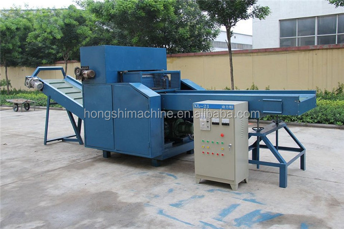 industrial high efficiency automatic waste rags cutting machine