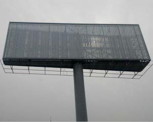 Wholesale Advertising pole sign, trivision outdoor billboard, rotating billboard from china suppliers