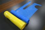 Multi Colored Disposable PE Apron , HDPE / LDPE Disposable Kitchen Aprons