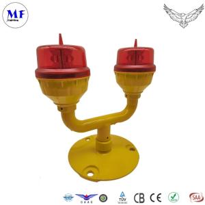 China LED Low Medium High Intensity Single Light Aviation Obstruction Lamp With ICAO ISO 9001 Certificate on sale