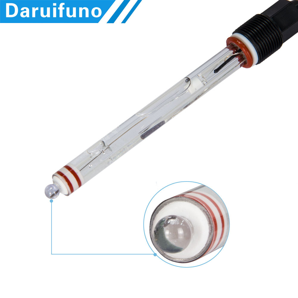 Protection Bottle Glass PH Electrode 0~80℃ Temp. Resistance For Dirty Water