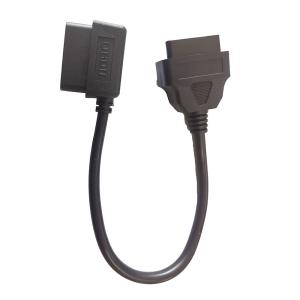 Wholesale OEM Black OBD2 Connector Cable Male To Female 16 Pin For Diagnostic from china suppliers