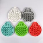 Pets2go Silicone Pet Feeder Bowl Customizable Licking Mat for Cats Dogs