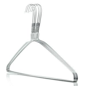 Wholesale CO Galvanized Steel 16 Inch 2.1mm Wire Shirt Hangers from china suppliers