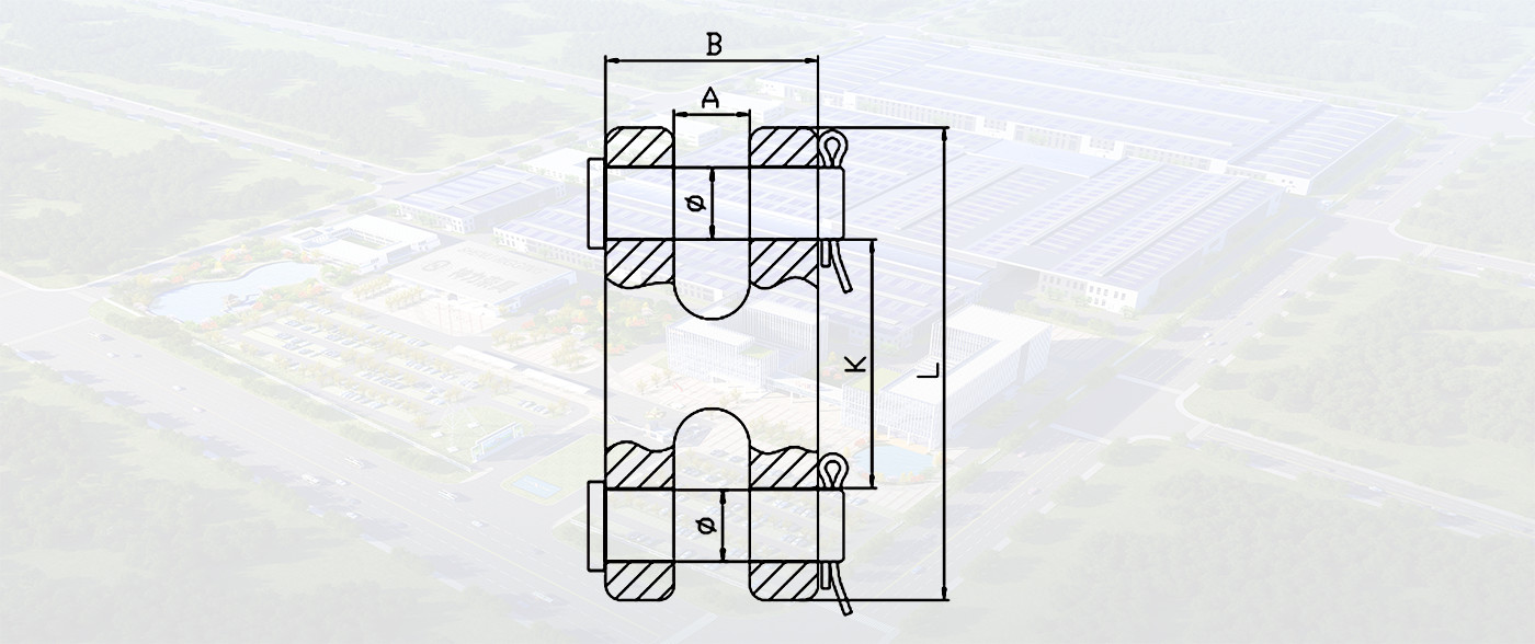 SLRO48-ALLOY TWIN CLEVIS LINK