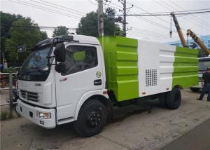 Wholesale 5CBM Street Sweeper Vacuum Truck , ISUZU Street Cleaner Truck With Deputy Engine from china suppliers