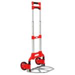 Folding Hand Truck Dolly, 264 Lb Capacity Heavy-Duty Luggage Trolley Cart