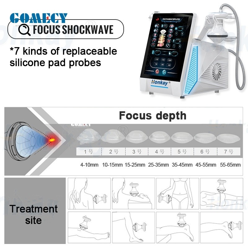 EMFOCUS Regeneration Therapy Focused Shock Wave Therapy Machine for Pain Relief and Physio Equipment