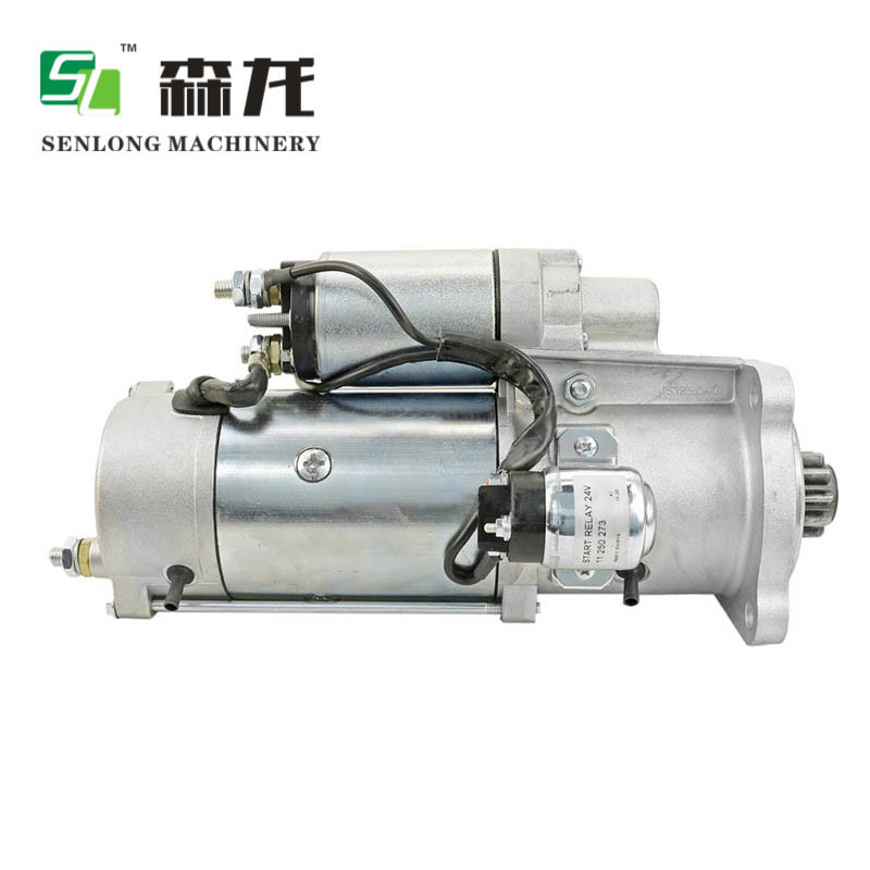 5.5KW Starter Motor C4.4 left direction 11132186, AZF4838, IS1295 3417602, 3825901 MS447