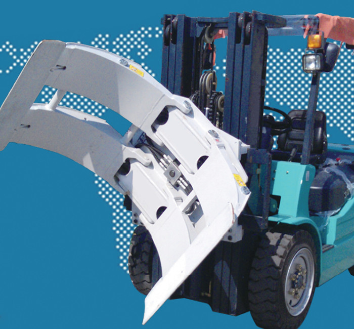 1700Kg 2000Kg 2700Kg Forklift Paper Roll Clamp For Sale 250-1300mm