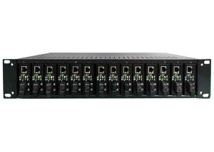 Wholesale 14 Slots Rack Mount Chassis 2U 19&quot; For Standalone Media Converter from china suppliers