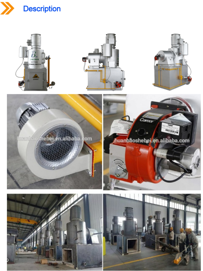 3000 kg Household Pet Incinerators for Smokeless and Harmless Animal Carcass Disposal