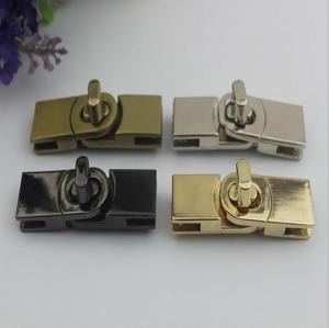 Wholesale Good price three sets zinc alloy multi-color handbags fittings metal turn lock from china suppliers