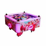 Lovely Design Air Hockey Table For Kids Moistureproof Pink Color