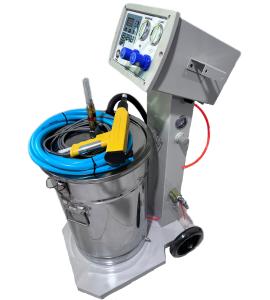 Wholesale 220V 50W Powder Coating Spray Gun Vacuum Adsorption Metal Electrostatic Powder Painting Machine from china suppliers