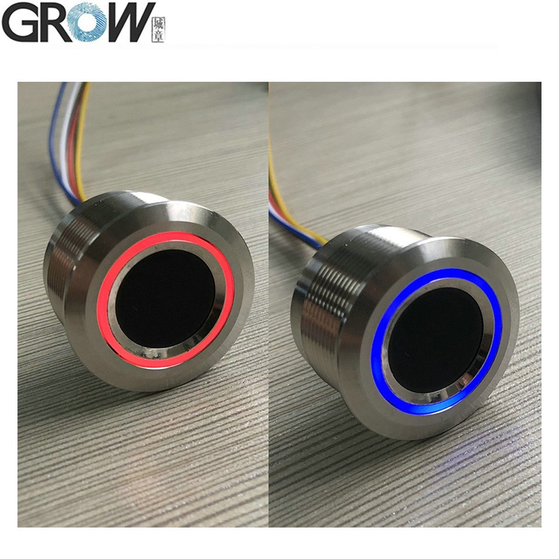 Grow Kl216+R503 Two-Color Ring Indicator Fingerprint Access Control