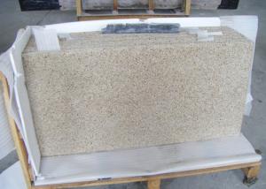 Wholesale Rustic Yellow Colored Granite Stone Slab Countertop For Kitchen Showroom from china suppliers