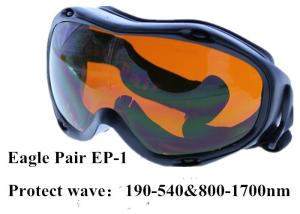 Wholesale Ultraviolet / Excimer / CO2 Laser Protection Goggles 190nm - 540nm from china suppliers
