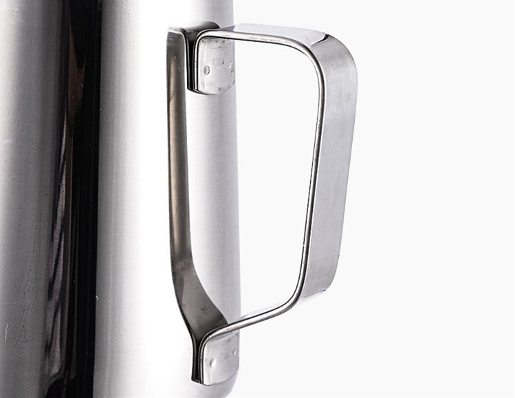 Simple Stainless Steel Milk Frothing Jug Garland Cup With Measurement