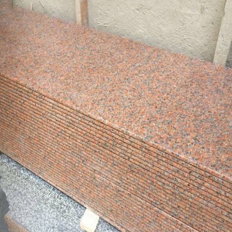 House G652 Maple Leaf Red Granite Stone Slabs Low Radiation Stone Material