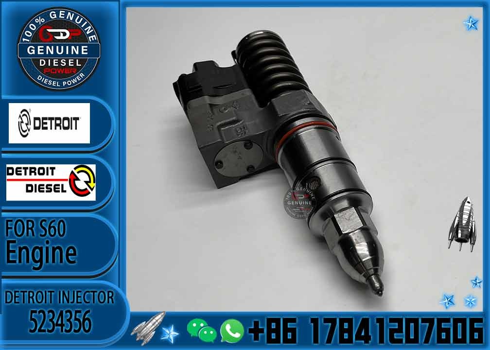 D-etroit 12.7L SERIES S60 N2 Common Rail Diesel Fuel Injector 4991752 5234356