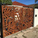 Corten Steel Screen Panels Rusty Decorative Metal Garden Products OEM ODM