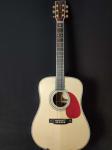 All Solid Spruce Round Body Dreadnaught D42 Acoustic Electric Guitar with Ebony