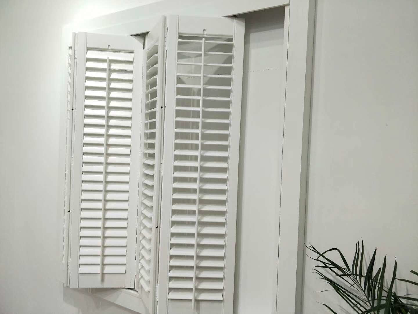 Indoor Pvc window plantation shutters ,indoor shutter blinds
