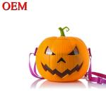 Custom 3D Voice-activated Pumpkin Shape Luminous Popcorn OEM Cute Food Container
