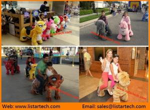 Wholesale Electronic Walking Animal Carnival Rides Amusement Park Rides for Kids and Adults from china suppliers