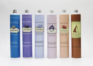 Wholesale Hand Cream Aluminum Paint Tubes , Empty Metal Squeeze Tubes ISO9001 Approved from china suppliers