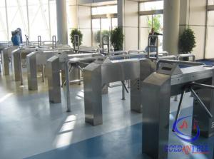 Wholesale Qr Code Barcode Waist Height Turnstile For Stadium/Gym/Cinema/Scenic Area from china suppliers