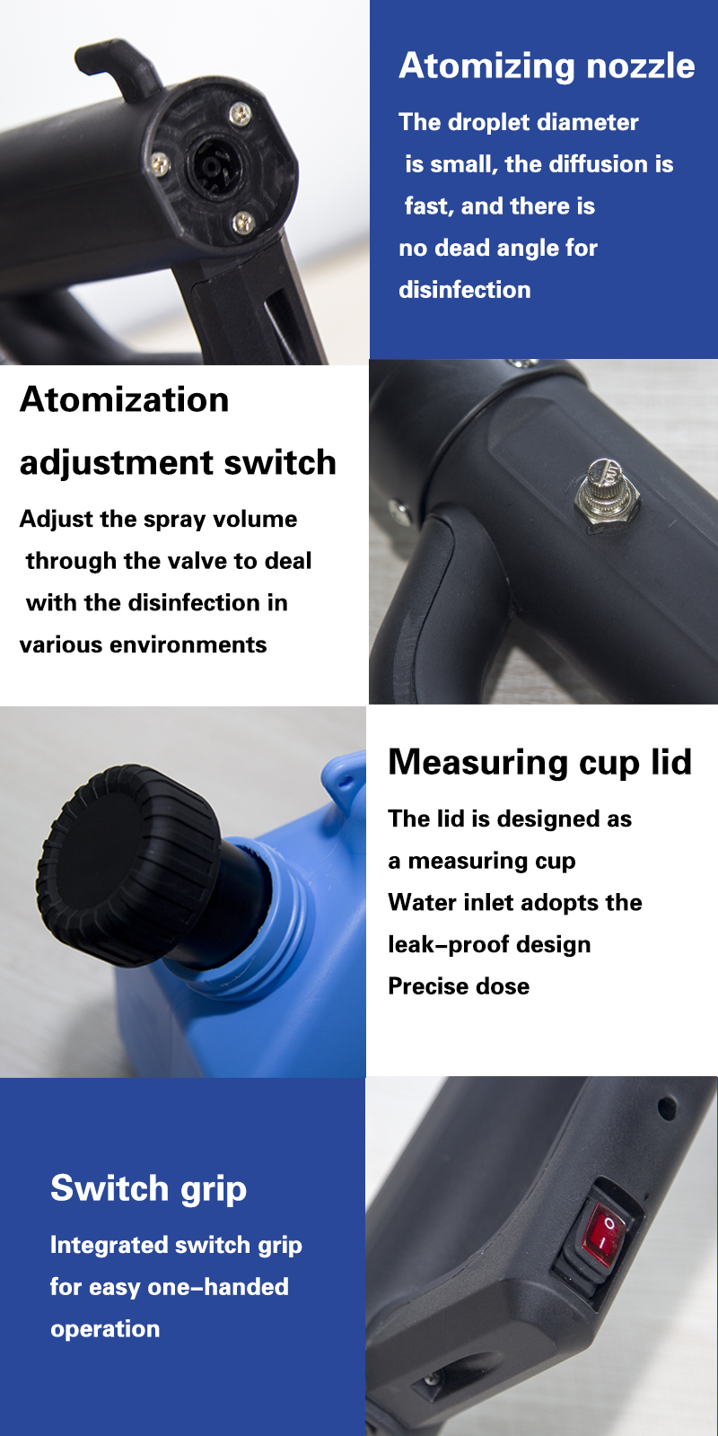 7L Capacity Mini ULV Pest Control Fogging Machine Thermal Fogger Machine