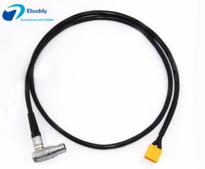 Wholesale Red Epic Scarlet Camera 12V DC Power Cable Male XT60 to LEMO Right Angle Female from china suppliers