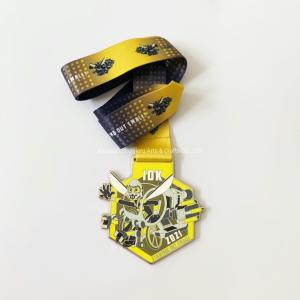 Wholesale Custom Shape Logo Sport Medal For Wholesales Taekwondo Gold Silver And Bronze Medals from china suppliers